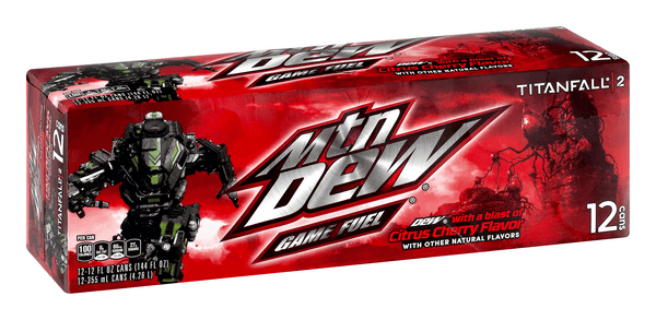 Mountain Dew Game Fuel Citrus Cherry 12 Pack | Hy-Vee Aisles