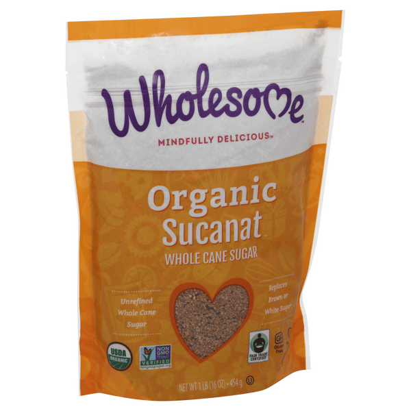 Wholesome! Organic Sucanat Dehydrated Cane Juice | Hy-Vee Aisles