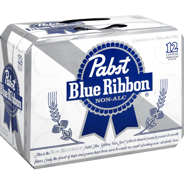 Pabst Blue Ribbon Non-Alc 12Pk | Hy-Vee Aisles Online Grocery Shopping