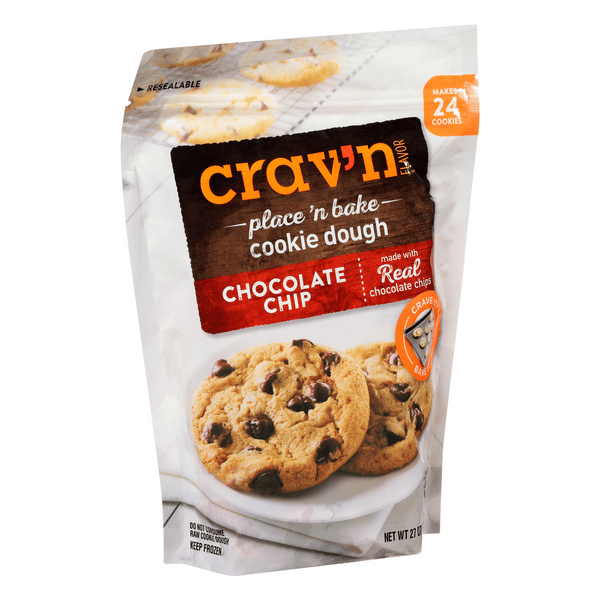 Crav'n Flavor Cookie Dough, Chocolate Chip | Hy-Vee Aisles Online