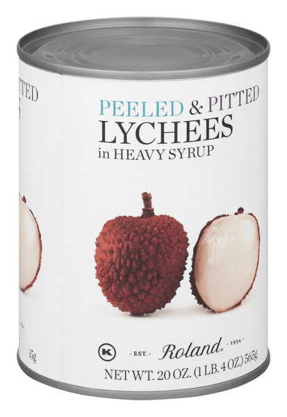 Roland Peeled & Pitted Lychees in Heavy Syrup 19.9 oz | Hy-Vee