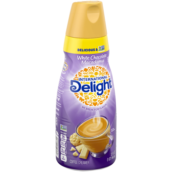 International Delight White Chocolate Macadamia Coffee Creamer