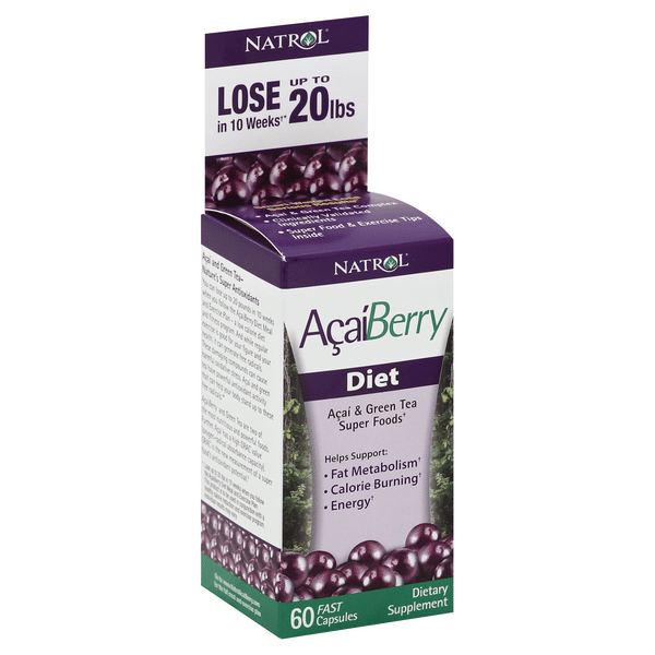 Natrol Acai Berry Diet 60 ea | Hy-Vee Aisles Online Grocery Shopping