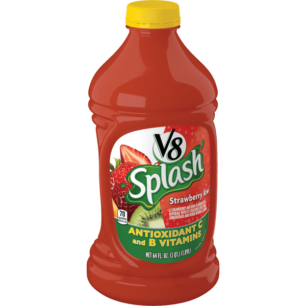 V8 Splash Strawberry Kiwi Fruit Juice | Hy-Vee Aisles Online