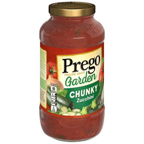italguanto ペッカリー　7 1/2 Prego Garden Chunky Zucchini Italian Sauce | Hy-Vee Aisles Online