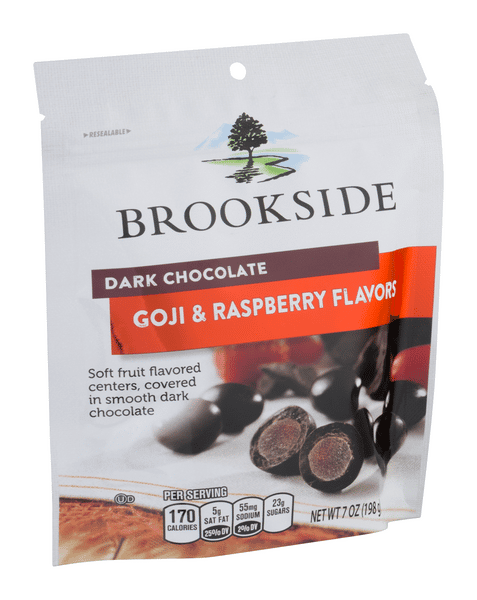 Brookside Dark Chocolate Goji & Raspberry Flavors | Hy-Vee Aisles