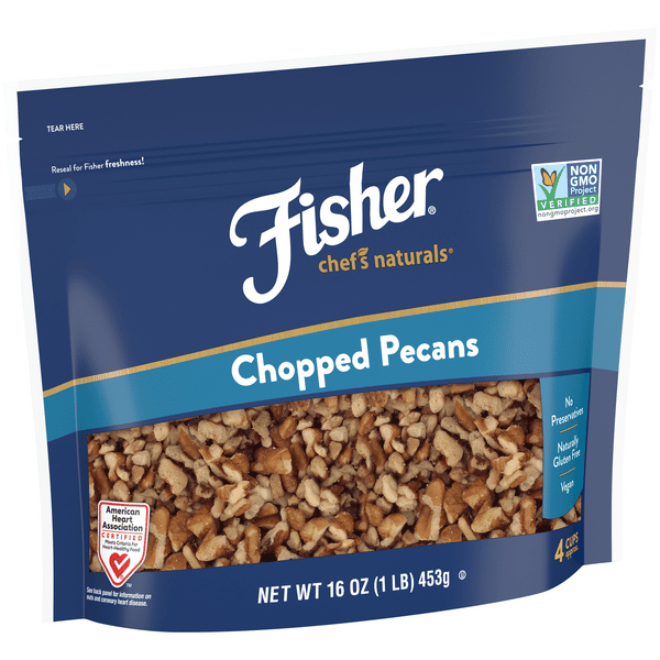 Fisher Chef's Naturals Chopped Pecans | Hy-Vee Aisles Online