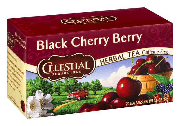 Celestial Seasonings Caffeine Free Black Cherry Berry Herbal Tea