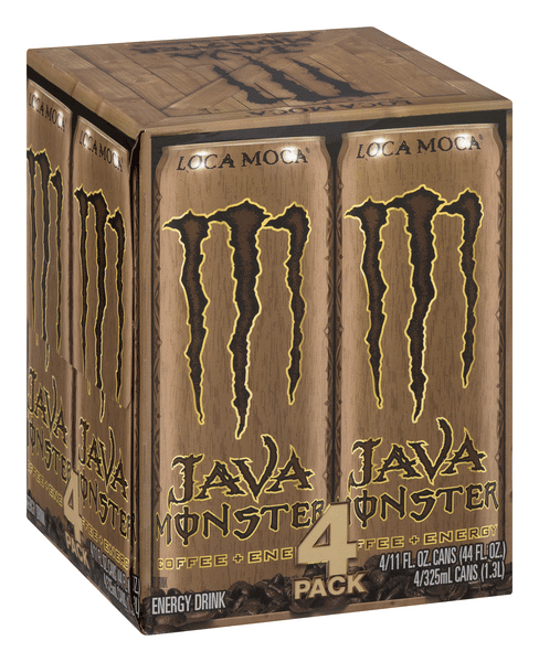Java Monster Loca Moca 4pk | Hy-Vee Aisles Online Grocery Shopping