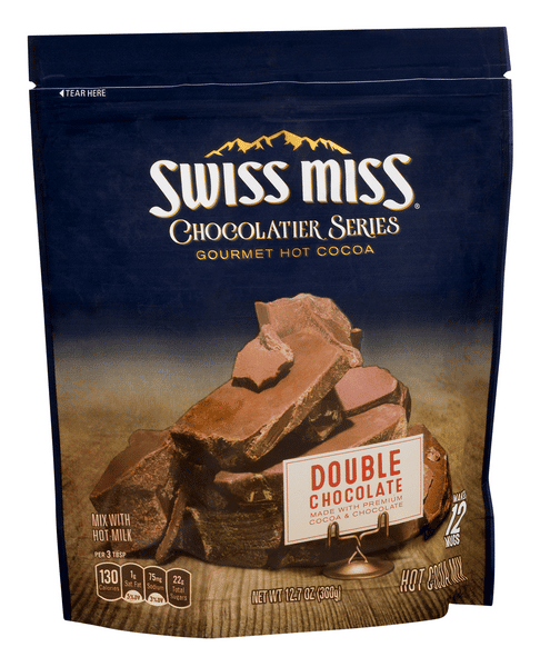 Swiss Miss Chocolatier Series Gourmet Double Chocolate Hot Cocoa