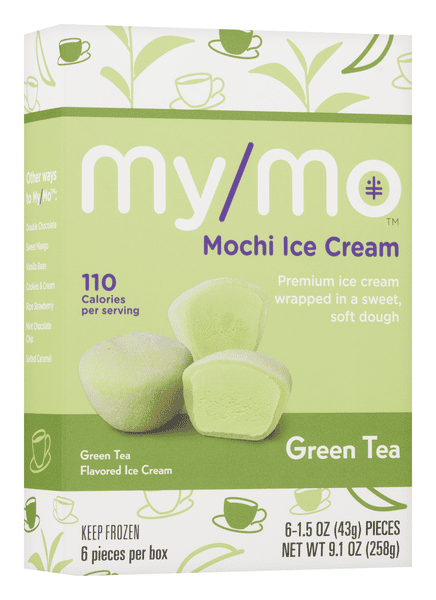 My/Mo Mochi Ice Cream Green Tea 6 - 1.5 Oz Pieces | Hy-Vee Aisles