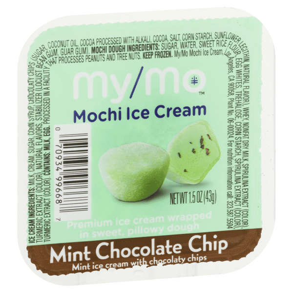 My/Mo Mint Chocolate Chip Mochi Ice Cream 1.5 oz | Hy-Vee Aisles