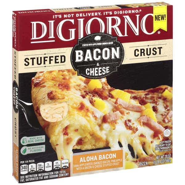 DiGiorno Bacon & Cheese Stuffed Crust Aloha Bacon Frozen Pizza