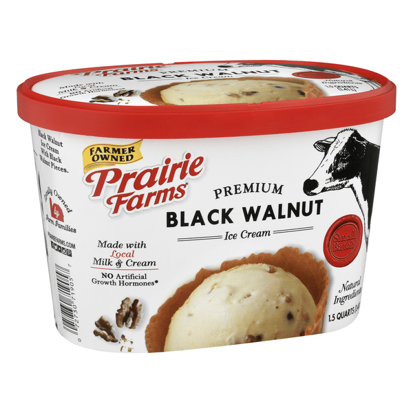 Prairie Farms Premium Ice Cream, Black Walnut | Hy-Vee Aisles