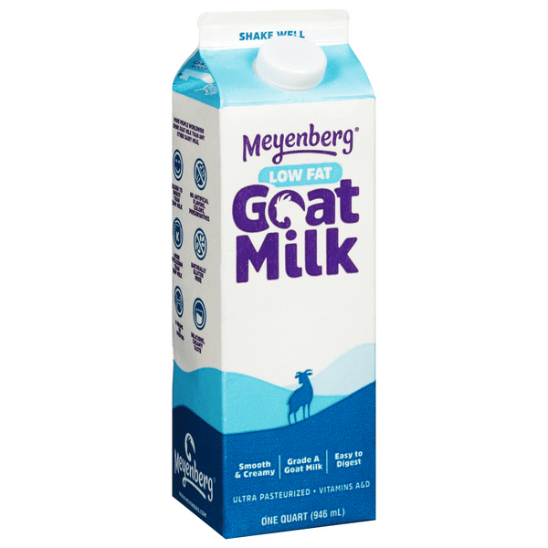 Meyenberg Goat Milk Low Fat | Hy-Vee Aisles Online Grocery Shopping
