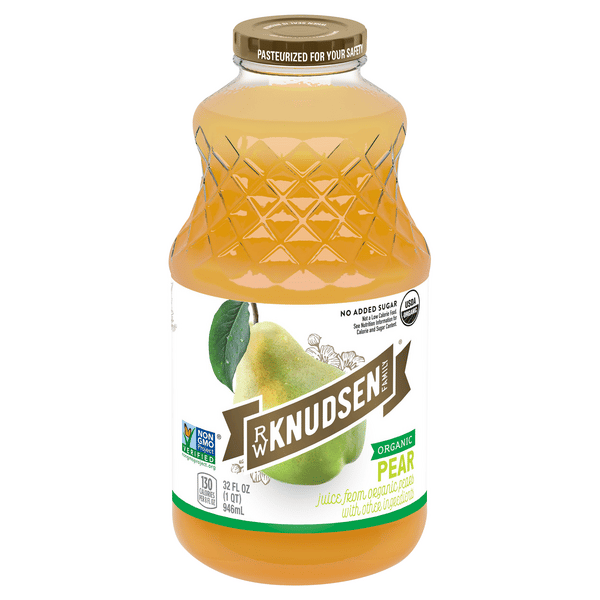 RW Knudsen 100% Organic Pear Juice | Hy-Vee Aisles Online Grocery