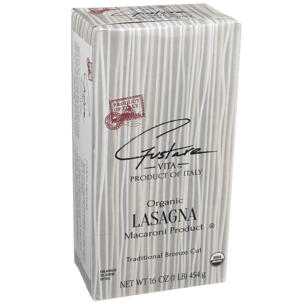 Organic Traditional Bronze Cut Macaroni Product, Lasagna | Hy-Vee