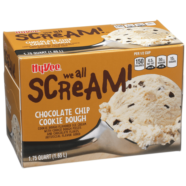 Hy-Vee Chocolate Chip Cookie Dough Ice Cream | Hy-Vee Aisles