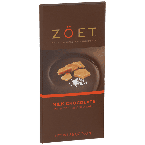 Zöet Milk Chocolate with Toffee & Sea Salt | Hy-Vee Aisles Online