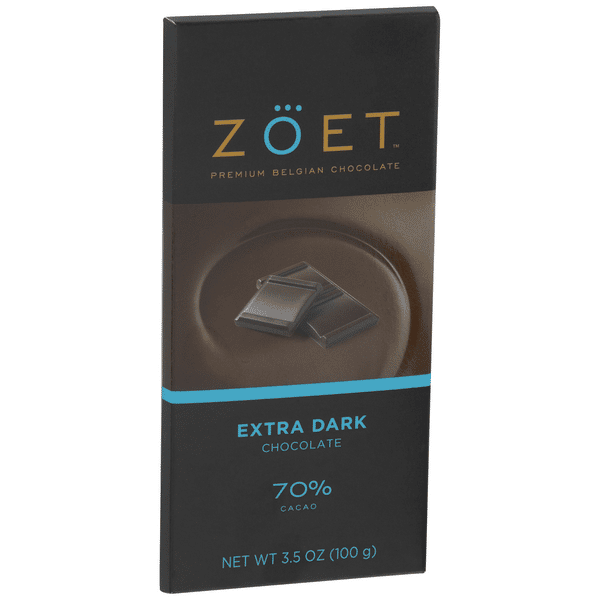Zöet Extra Dark Chocolate 70% Cacao | Hy-Vee Aisles Online Grocery