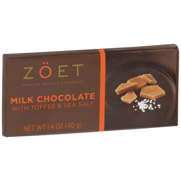soymilk、Toffee ★Le♡Lu★ Zöet Milk Chocolate with Toffee & Sea Salt | Hy-Vee Aisles Online