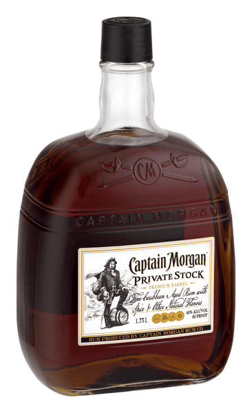 Captain Morgan Private Stock Rum, 80 Proof | Hy-Vee Aisles Online