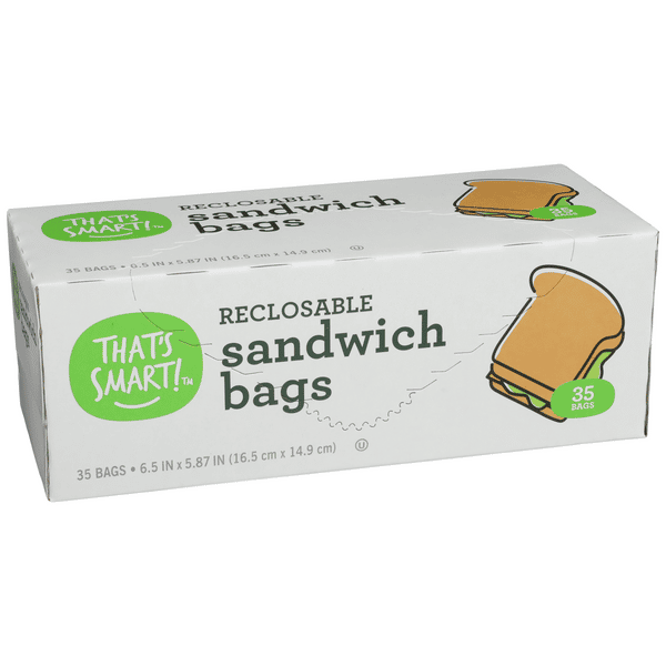 That's Smart! Recloseable Sandwich Bags | Hy-Vee Aisles Online