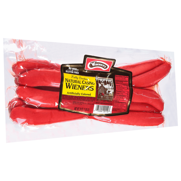 Wimmer's Natural Casing Wieners 14Ct | Hy-Vee Aisles Online