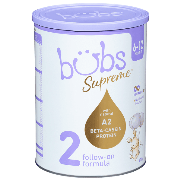 Bubs Supreme 6-12 Months 2 Follow-on Formula 800 g | Hy-Vee Aisles