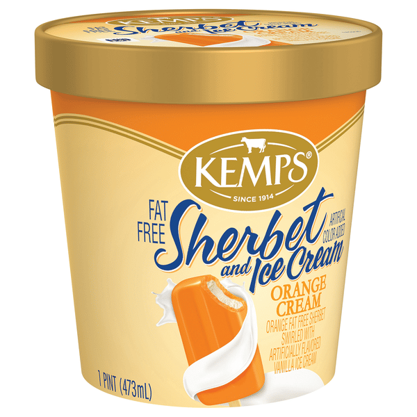 Crème ケンシロウ Kemps Orange Creme Sherbet | Hy-Vee Aisles Online Grocery Shopping