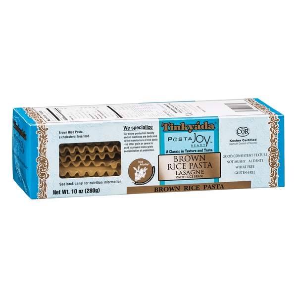 Tinkyada Pasta Joy Gluten-Free Brown Rice Lasagne 10 oz | Hy-Vee