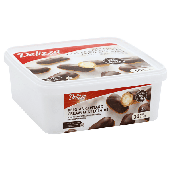 Delizza Eclairs 30 ea | Hy-Vee Aisles Online Grocery Shopping