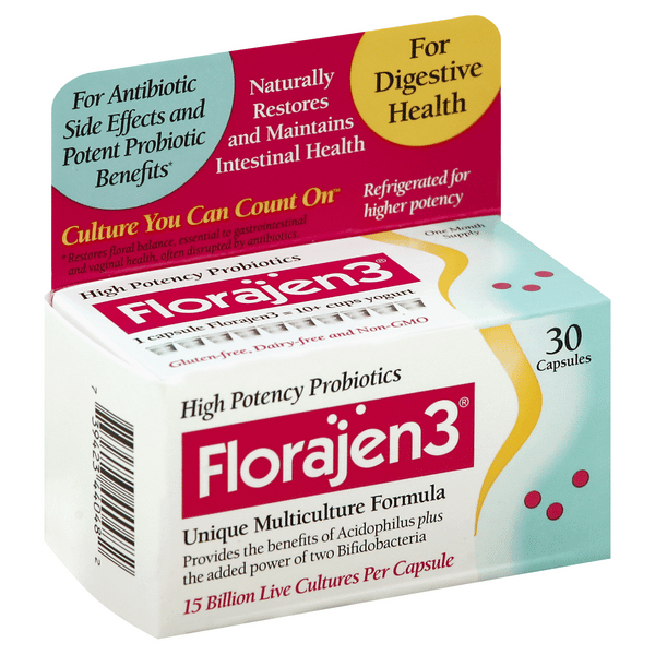 Florajen 3 Probiotic Dietary Supplement Capsules | Hy-Vee Aisles