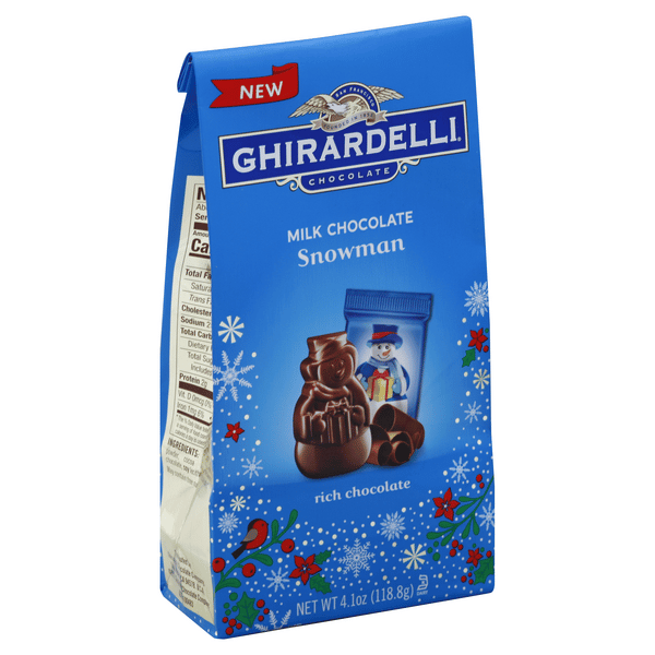 Ghirardelli Milk Chocolate Snowmen | Hy-Vee Aisles Online Grocery