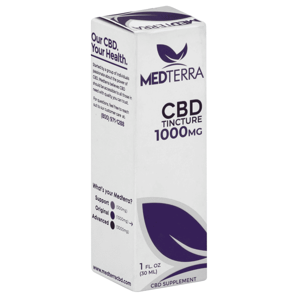 MedTerra CBD Tincture, 1000 Mg | Hy-Vee Aisles Online Grocery Shopping