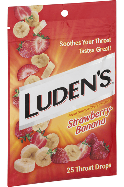 Luden's Throat Drops Strawberry-Banana | Hy-Vee Aisles Online