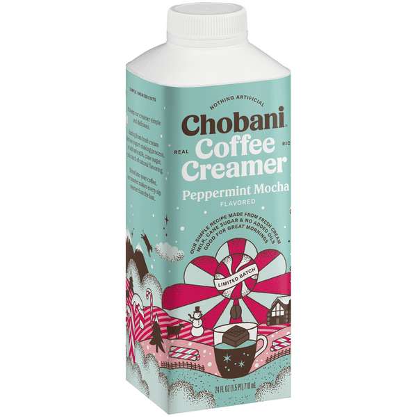 Chobani Coffee Creamer Peppermint Mocha Limited Batch 24 fl oz