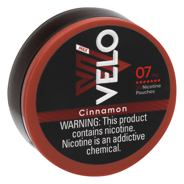 Velo Max Nicotine Pouches, Cinnamon, 07 Mg | Hy-Vee Aisles Online