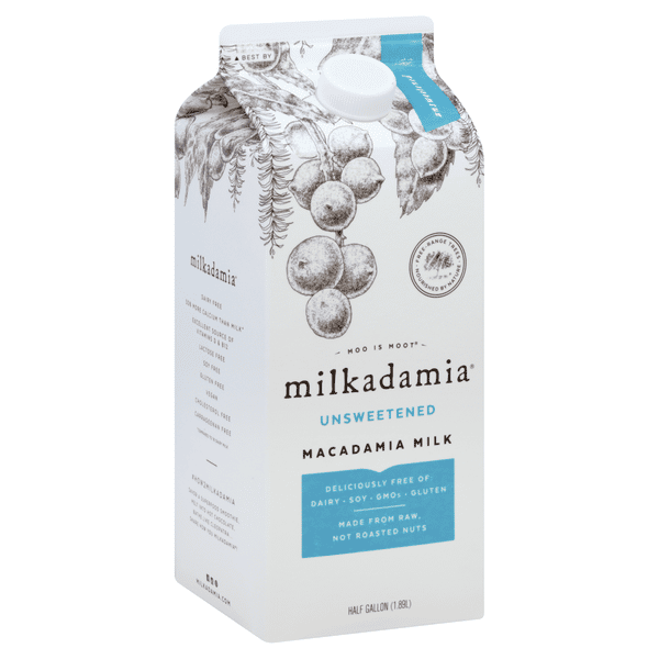 Milkadamia Unsweetened Macadamia Milk | Hy-Vee Aisles Online
