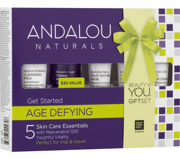 Andalou Naturals Get Started Age Defying 5 Skin Care Essentials