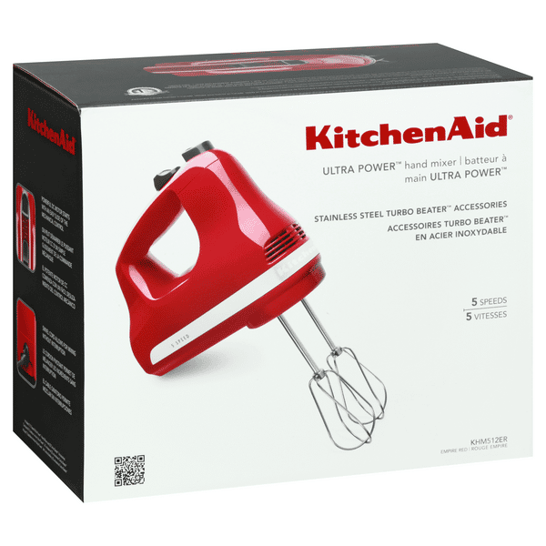KitchenAid Ultra Power Stainless Steel Hand Mixer | Hy-Vee Aisles