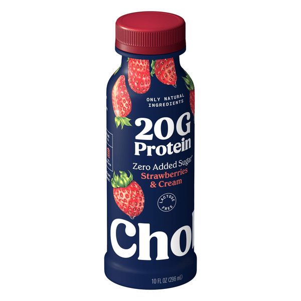 Chobani Complete Greek Yogurt Drink, Strawberry Cream | Hy-Vee