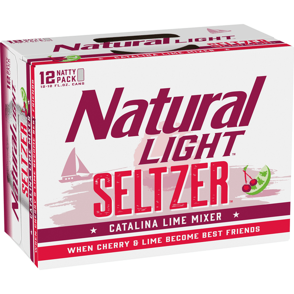 Natural Light Seltzer Catalina Lime Mixer 12Pk | Hy-Vee Aisles