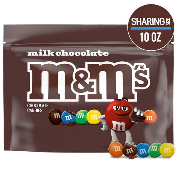 M&M'S Milk Chocolate Candy, Sharing Size, 10 oz Bag | Hy-Vee