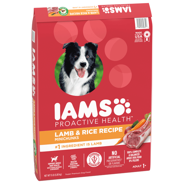 IAMS Proactive Health Lamb & Rice Recipe Adult 1+ Years Super