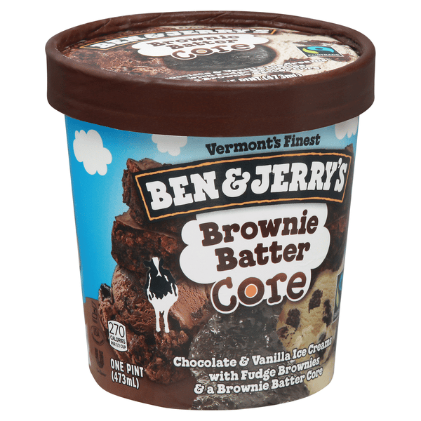 Ben & Jerry's Brownie Batter Core Ice Cream | Hy-Vee Aisles Online