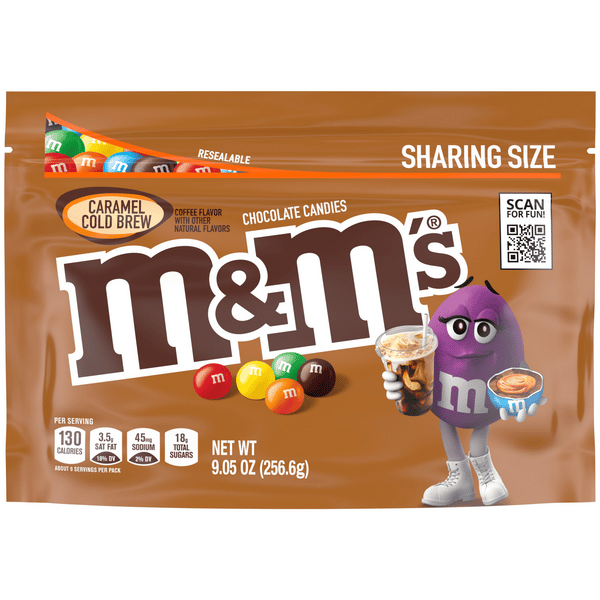 M&M's M&M's Caramel Cold Brew Milk Chocolate Candy | Hy-Vee Aisles