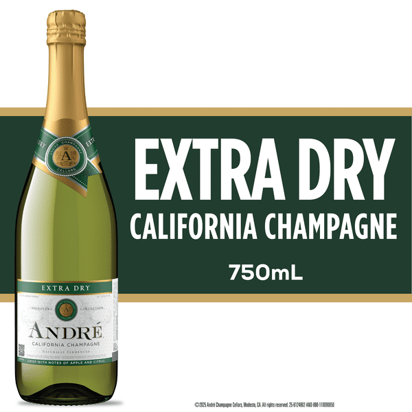 André Extra Dry California Champagne | Hy-Vee Aisles Online