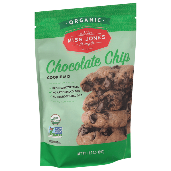 Miss Jones Cookie Mix, Organic, Sea Salt Chocolate Chip | Hy-Vee
