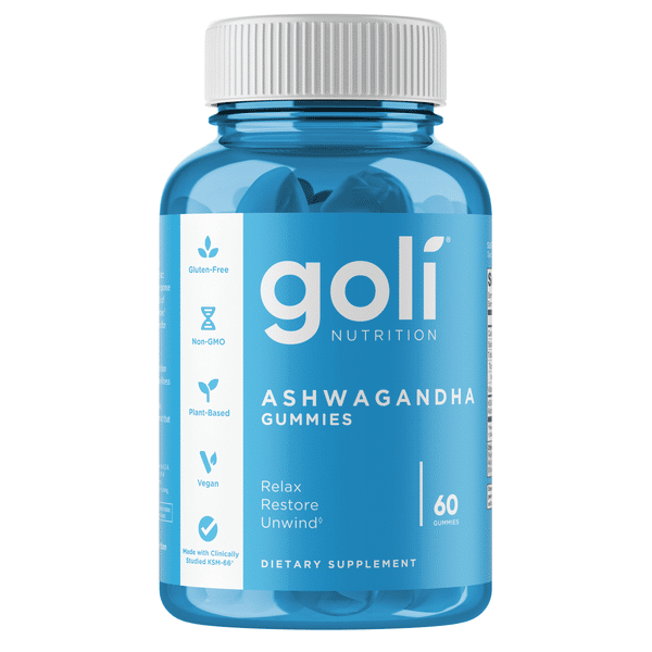 Bottle of Goli Ashwagandha Gummies